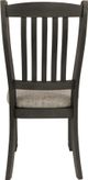Signature Design by Ashley® Tyler Creek Black/Grayish Brown Slat Back Dining Side Chair-2