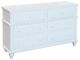Cottage Creek Furniture Abilene White Dresser-0