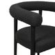 TOV Furniture Spara Black Dining Arm Chair-5
