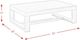 Elements International Hardy Cherry Coffee Table-2