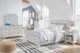Signature Design by Ashley® Robbinsdale 2-Piece Antique White California King Sleigh Bed Set-3