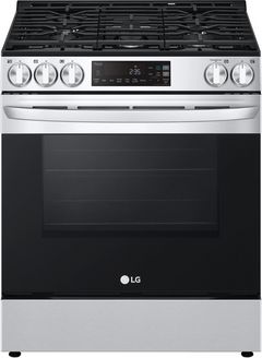 LG 30" PrintProof™ Stainless Steel Slide In Natural Gas Range