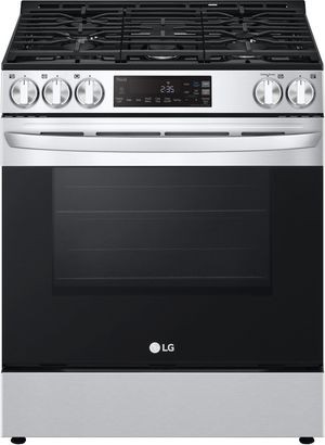 LG In Natural Gas Range LG 30" Slide In Natural Gas Range