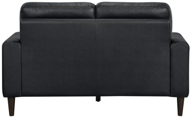 Homelegance® Lewes Black Loveseat-3