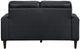 Homelegance® Lewes Black Loveseat-3