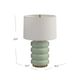 Bassett Mirror Marzz Light Green Table Lamp-2