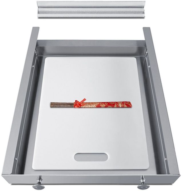 Summit® 15" Stainless Steel Storage Drawer-1