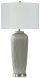 Stylecraft Pristine Grey/White Table Lamp-0