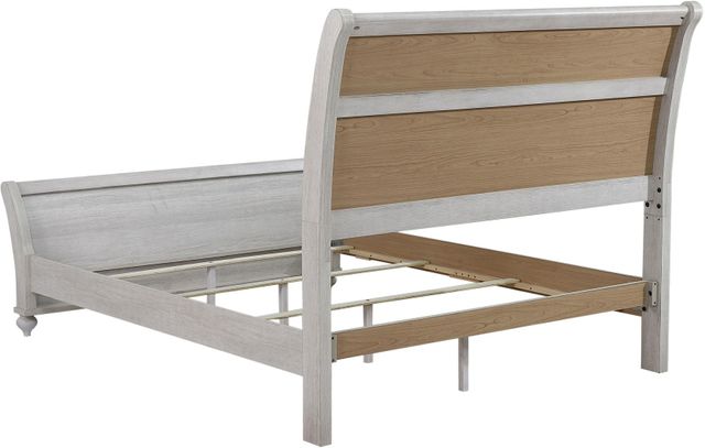 Coaster® Stillwood Vintage Linen Queen Sleigh Bed-2