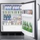 Accucold® by Summit® 24" 5.5 Cu. Ft. Stainless Steel Compact Refrigerator-3