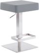 Armen Living Kaylee Grey Swivel Bar Stool-2