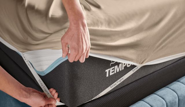 Tempur-Pedic® 4-Piece Sandstone Rayon Full Sheet Set-3