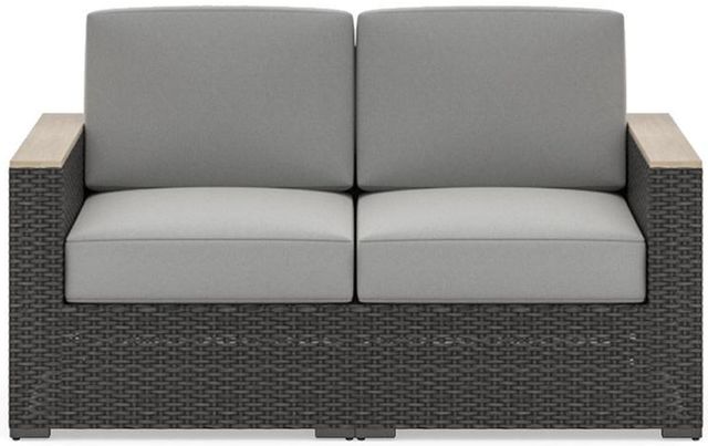 homestyles® Boca Raton Brown Outdoor Loveseat-1