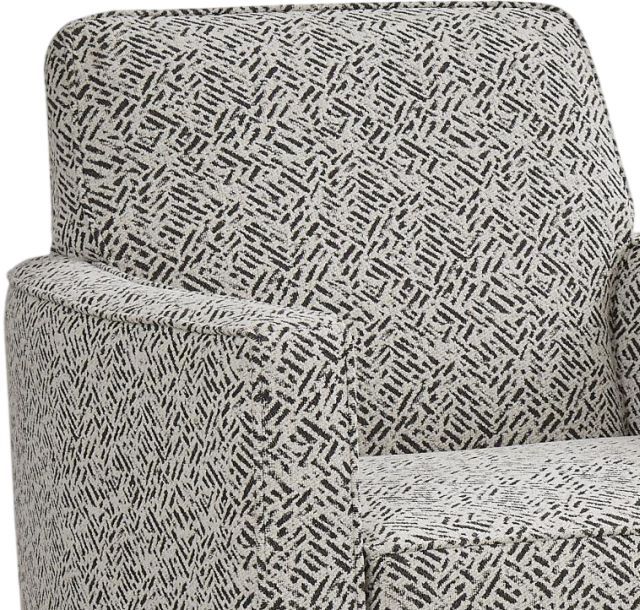 Fusion Furniture Wowza Welsh Slate Swivel Glider Chair-2