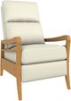 Best® Home Furnishings Customizable Field & Stream Home Ryberson Manual High Leg Recliner with Honey Birch Legs-0