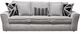 American Wholesale Furniture Sonar Light Dove Sofa-1