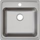 Elkay Lustertone® Classic Lustrous Satin 22" x 22" x 5-1/2" 3-Hole Single Bowl Drop-In ADA Sink-1