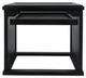 YHD Blackstone Black Tray Side Table-4