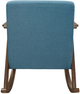 Homelegance® Waithe Blue/Dark Walnut Rocking Chair-4