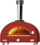 XO 29" Red Countertop Liquid Propane and Wood Pizza Oven-2
