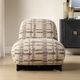 Uttermost® Evans Caramel/Mocha Modern Armless Accent Chair-1