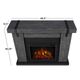 Aspen Electric Fireplace - Grey Barnwood-2