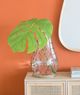 A & B Home Green Faux Palm Stem-3