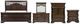 Liberty Furniture Arbor Place 5-Piece Brownstone California King Bedroom Set-0