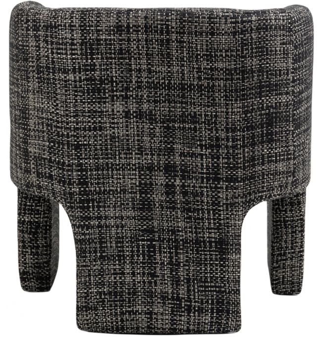 Meridian Furniture Sawyer Black Weaved Fabric Accent Chair-3