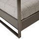 Michael Amini® Metro Lights™ Midnight Queen Canopy Bed-4