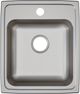 Elkay Lustertone® Classic Lustrous Satin 17" x 20" x 6-1/2" OS4-Hole Single Bowl Drop-In ADA Sink-1