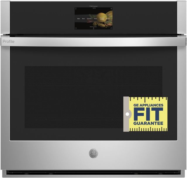 GE Profile™ 30" Stainless Steel Single Electric Wall Oven-1