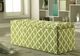 Furniture of America® Zaira Green Storage Ottoman-1