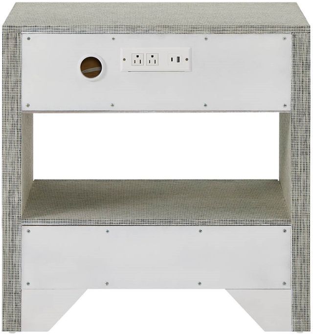Universal Explore Home™ Oasis Beige Seascape 28" Nightstand-3