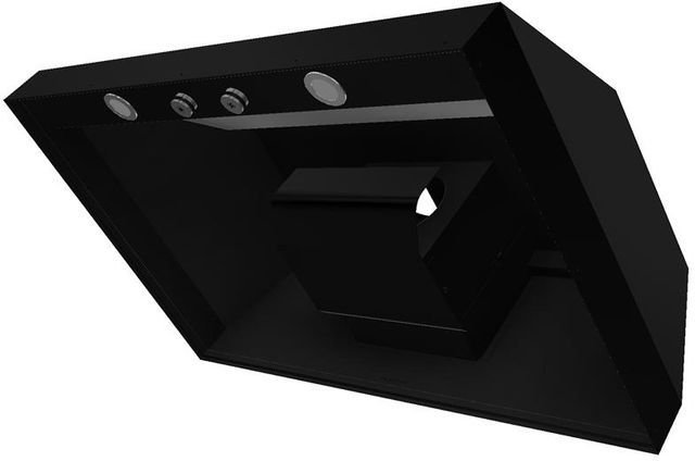 Vent-A-Hood® 35" Black Insert Range Hood-3