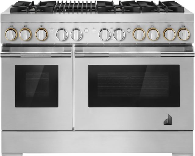 JennAir® RISE™ 48" Stainless Steel Pro Style Dual Fuel Range-0