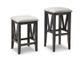 Handstone Chattanooga 30” Bar Stool With Fabric Seat-0