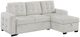 Global Furniture USA Chalk Reversible Sofa Bed -0
