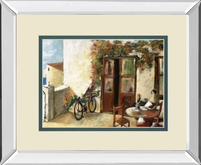 Classy Art Perro Y Biciceleta by Lourengo, D. Wall Art-0