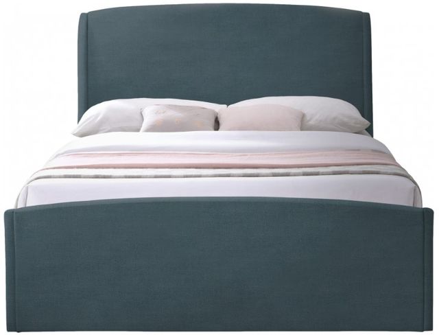 Meridian Furniture Tess Blue Queen Bed-1