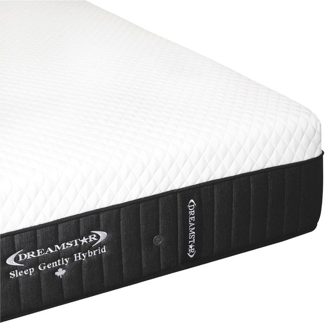 Dreamstar Bedding Hybrid Collection Sleep Gently 13.5" Hybrid Medium Plush Smooth Top King Mattress in a Box-2