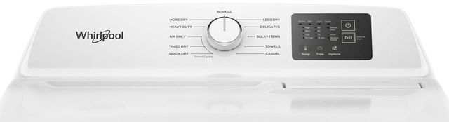 Whirlpool® 7.0 Cu. Ft. White Electric Dryer with AutoSensing-2