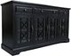 Jofran Inc. Craftsman Antique Black 60" Media Console-0