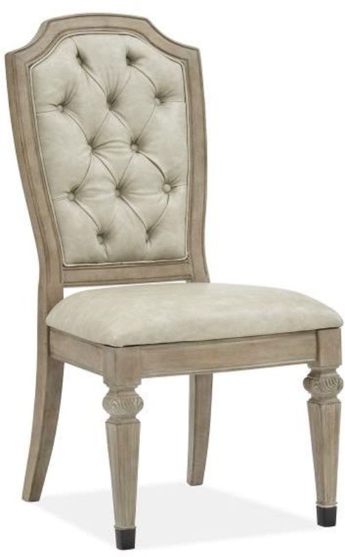 Magnussen Home® Marisol Fawn Dining Side Chair with Upholstered Seat & Back-0