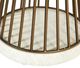 Stylecraft Norman Wyatt Home Cement White Pedestal Table -5