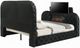 ACME Furniture Kana Black Queen Upholstered Panel Bed-4