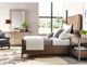 American Drew® AD Modern Synergy Chevron Walnut King Bed Package-2