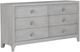 Modus Furniture Boho Chic Washed White Dresser-0