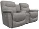 La-Z-Boy® James Smoke Power Reclining Loveseat with Console, Headrest, and Lumbar-0
