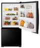 Amana® 18.7 Cu. Ft. Bottom Freezer Refrigerator-Black on Black-3